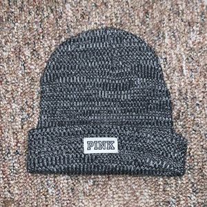 Grey Victoria’s Secret PINK Beanie